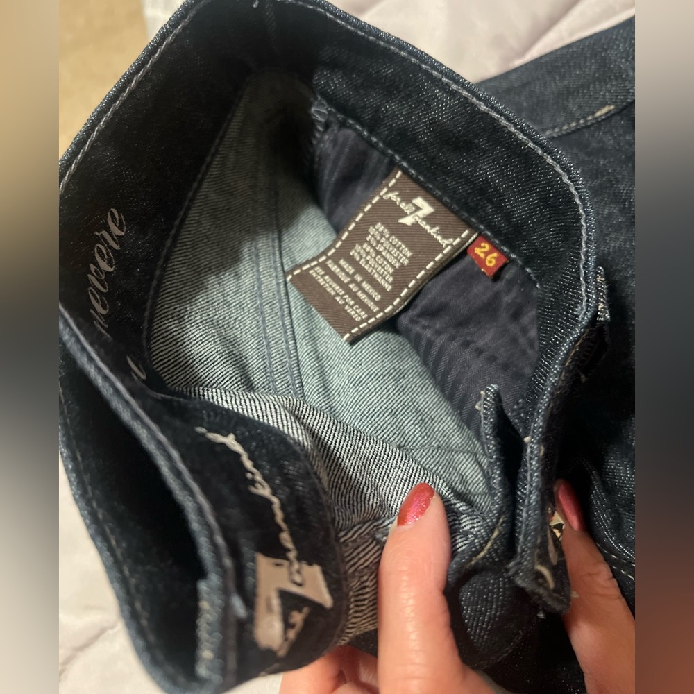 7 For All Mankind Indigo Denim Jeans